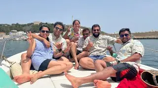 Exploring the coast of Italy Boat trip Santa cesera Terme in Puglia