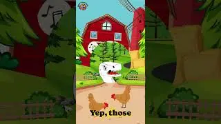 Did You Know Chickens Are Mini-Dinosaurs? #cartoon #sciencefactsforkids #funfacts #funscienceforkids