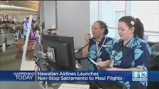 Non-Stop Flights From Sacramento To Maui Begin