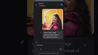 Google Gemini Instagram Viral Photo Editing/Ai Retro Style Vintage Photo Editing Prompts #gemini