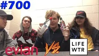Connor Drinks Water #700 | Evian Natural Spring Water VS ArtOLife Purified Spring Water