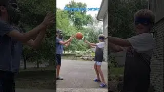 playing hot potato