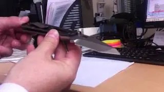 Duane Dwyer Customs SNG Caveman, chisel grind