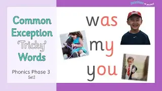 Reading Tricky Words | Sight Words | Common Exception Words | Phonics Phase 3 | 2nd Set