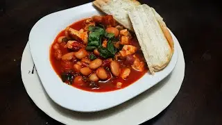 Chicken and Butter Beans in Basil Tomato Sauce (New Recipe 2021)