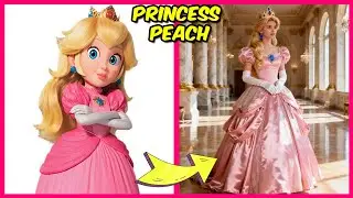 Персонажи Super Mario в реальной жизни + Угадай голос! | Принцесса Пич, Розалина, Боузер-младший