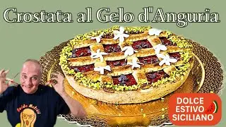 Crostata al Gelo di Melone (Anguria): Dolce Siciliano Estivo Facile e Fresco