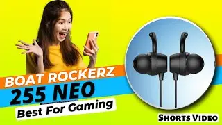 Boat Rockerz 255 NEO Unboxing & Review || #shorts #wirelessneckband || ATG Tech