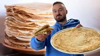 Geschmack meiner Kindheit ! Russische Pfannkuchen / Blini