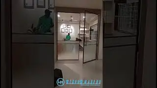 Slim Profile Openable Door With Fix Partition
