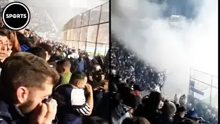 Soccer Match Abandoned As Tear Gas Overwhelms Fans AGAIN