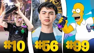 Los 100 Mejores Momentos Del 2025 || Fortnite Rewind