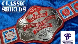Classic Shields : NWA Television Heavyweight Wrestling Championship Belt #nwa #classicshields