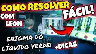 Como resolver o enigma do L&Iacute;QUIDO VERDE em Resident Evil 2 REMAKE