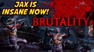 MK Mobile. Circle of Shadow Jax is INSANE Now! How Cool is Jax Brutality?