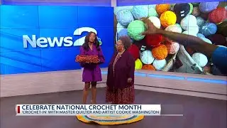 Master Quilter Cookie Washington talks community crochet-in event at Charleston Museum