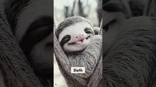 The sloth #facts #amazingfacts #shorts #animals #factsinhindi