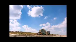 Plaatsing vijf nieuwe strandslaaphuisjes Strandcamping Groede