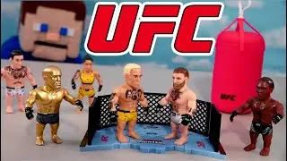 UFC fighters MMA UFC Octagon Fighters Blind Pack Figures 2025