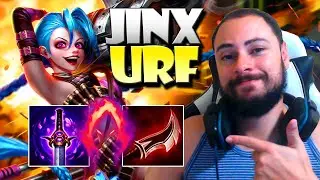 JINX FULL LETALIDADE + CR&Iacute;TICO NO MODO URF 2019