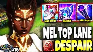 Vladimir got TILTED vs my New MEL Top Lane Season 16 Build 🔥🔥 | Fill to Win #16 | s16 Gameplay
