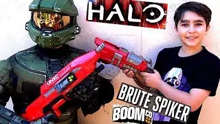 Halo Brute Spiker with William-Haik and Master Chief