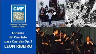 Ribeiro - Andante del Cuarteto para Cuerdas Op. 5