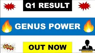 Genus power Q1 Results 2025 | Genus power Results | genus power share news | genus power share