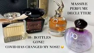 HUGE PERFUME DECLUTTER .. COVID CHANGED MY SMELL! | PERFUME COLLECTION | Paulina Schar
