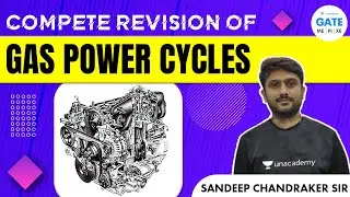 Compete Revision of Gas Power cycles  GATE| ESE 2022 #Sandeep_Sir