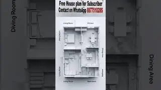 Bachelors 1bhk house plan #housedesign #houseplans @xyzplanner