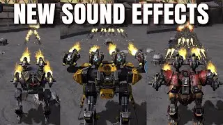 [WR] NEW Sound Effects - Scald Scorcher Incinerator | War Robots Test Server Gameplay