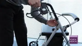 Z-Tec Lite Compact Rollator Walking Aid