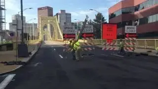 Andy Warhol bridge closure
