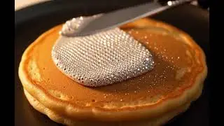 Diamond Spread Pancake 🥞👀⭐️   Follow @samarloops for more!   #asmr #oddly #satisfying #relaxin