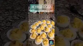 Deviled Eggs are a delicious, low carb, Keto friendly appetizer!