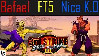 Street Fighter III: Third Strike - Bafael [Oro] vs Nica K.O [Gouki] (Fightcade FT5)