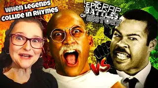 Ганди против Мартина Лютера Кинга-младшего ERB 🔥 | Кей и Пил вошли в историю в этой легендарной р...