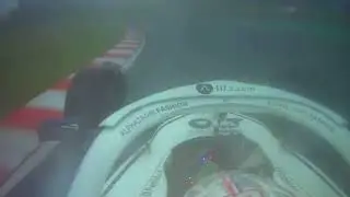 Gasly Almost Hits a Tractor during a Red Flag | Snyper - F1