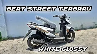 BEAT STREET PUTIH GLOSSY 2025 STRIPING TERBARU WHITE GLOSSY