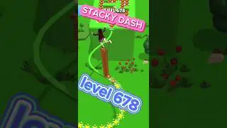 Gameplay top mobile games relaxing n satisfying game ios/android stacky dash #shorts  level 678