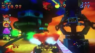 CRASH NITRO KART PS2 ANDROID ALLEY LAPS 7 TINY TIGER 