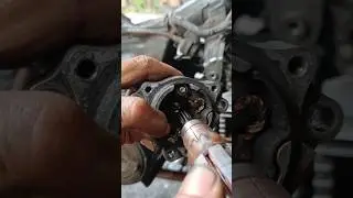 cara memperbaiki dinamo starter motor yang rusak#shorts