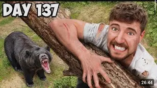 MR. Beast $10,000 Every Day You Survive In The Wild | Reaction