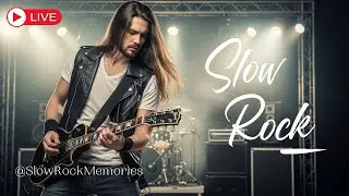 Slow Rock 80s 90s Playlist &bull; Midnight Riffs & Slow Rock Drift