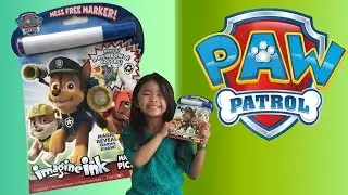 PAW PATROL MAGIC INK Coloring and Activity Book Imagine Ink FUN TOYS CRAFTS 1