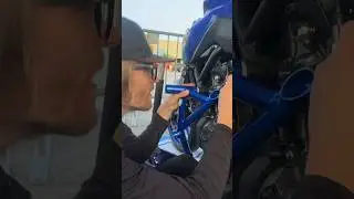 MT07 Crash Cage Install bolts not lining up 👀