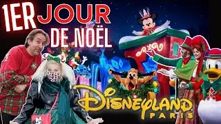 1ER JOUR de NOËL à DISNEYLAND PARIS : Nouvelle PARADE LUMINEUSE Nocturne, Chantons Noël, Menu Noël…