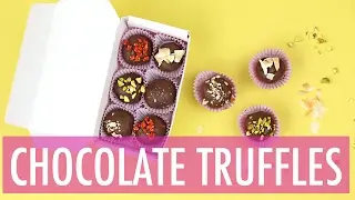 Nutella Chocolate Truffles Recipe | DIY Valentines Day Gift Ideas