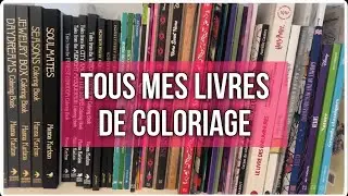 Collection de livres de coloriage et colos réalisés